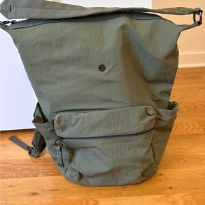 lululemon Easy Days backpack in Olive